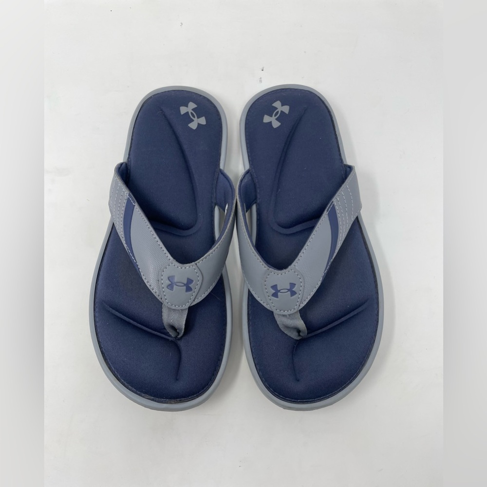 Under Armor Women Blue Slipper Size 6 - Picture 1 of 7